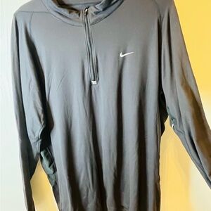 Nike Black Long Sleeve Performance Tee